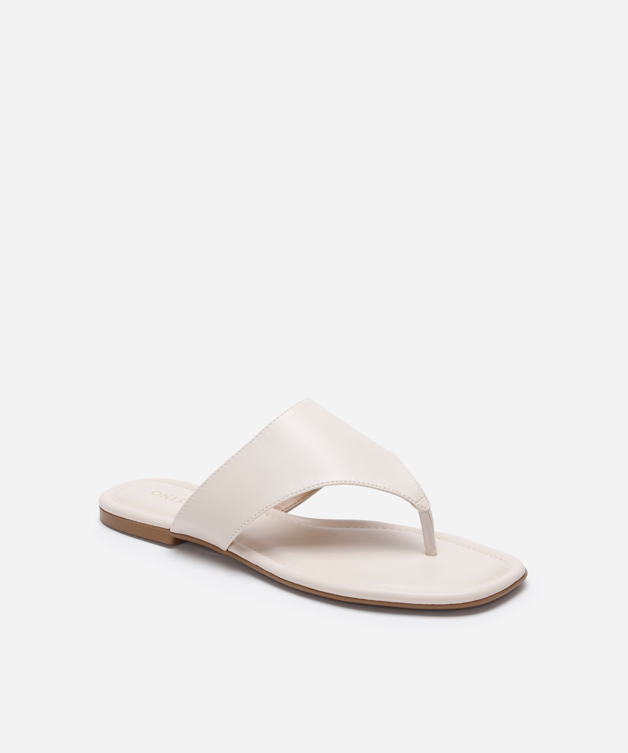 rasteirinha bico quadrado oneself off white