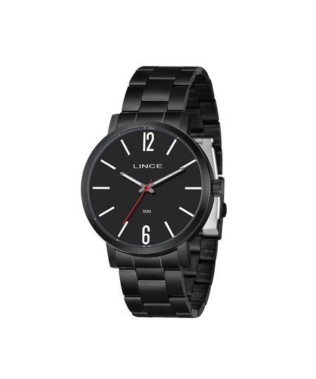 relógio masculino lince analógico mrn4836l46 p2px preto UNICO relógio masculino lince analógico mrn4836l46 p2px preto UNICO