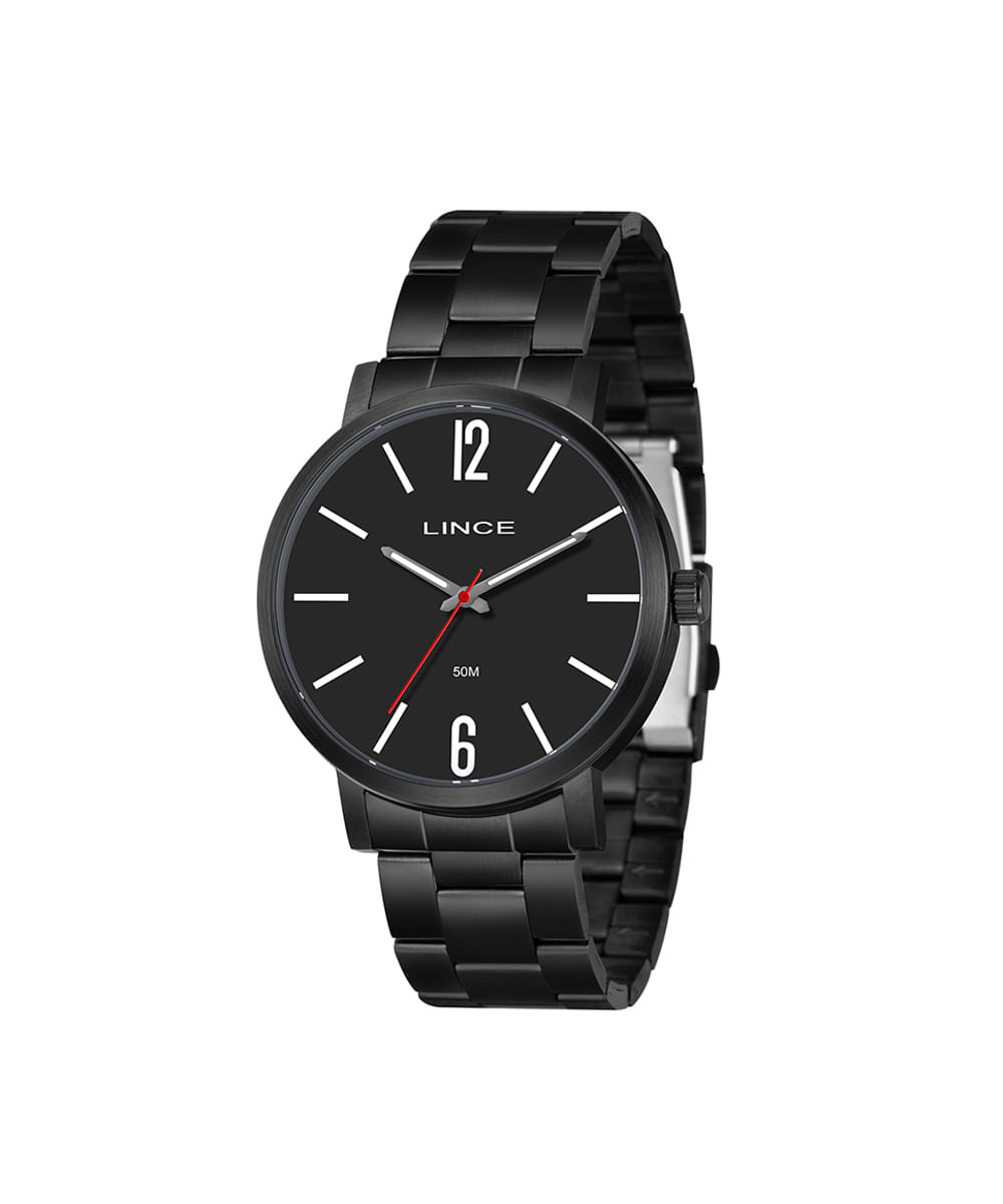 relógio masculino lince analógico mrn4836l46 p2px preto relógio masculino lince analógico mrn4836l46 p2px preto