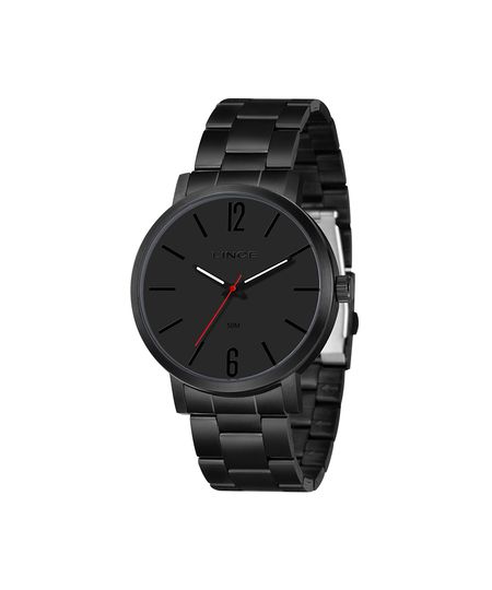 relógio masculino lince analógico mrn4835l46 p2px preto UNICO relógio masculino lince analógico mrn4835l46 p2px preto UNICO