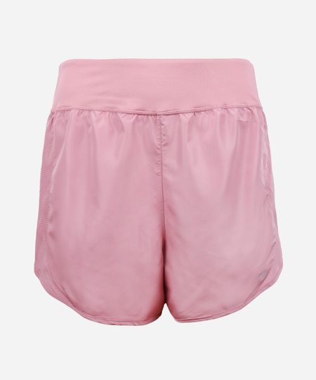 short running feminino com bermuda interna esportivo ace plus size rosa GG3 short running feminino com bermuda interna esportivo ace plus size rosa GG3