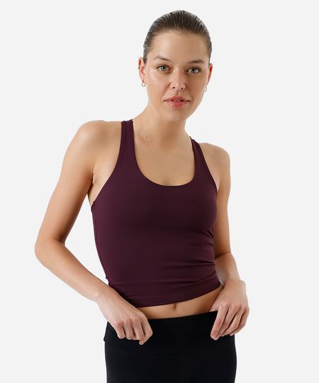 cropped nadador feminino esportivo ace  roxo M