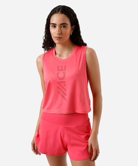 cropped feminino esportivo ace rosa G