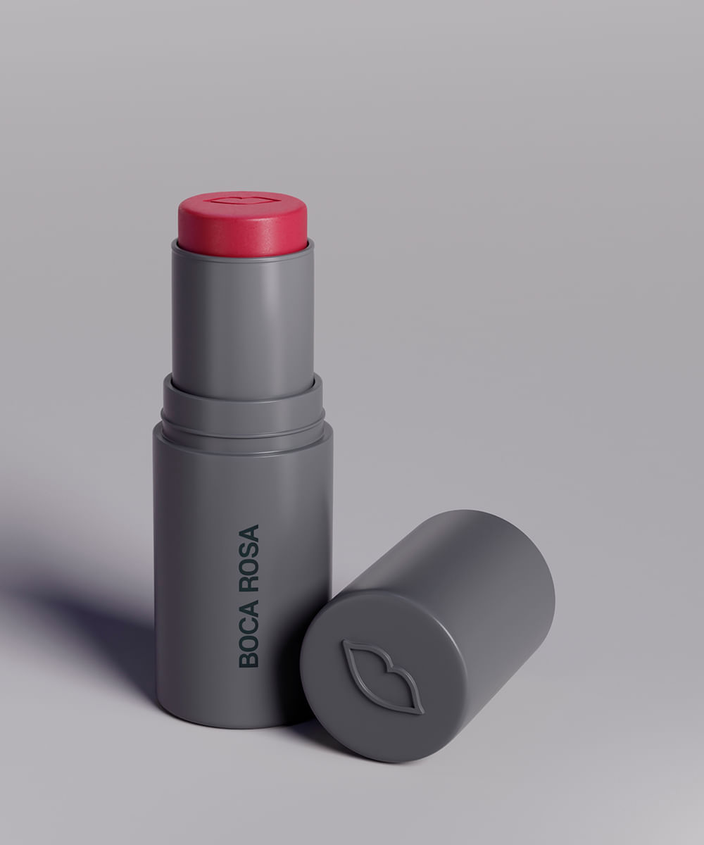 boca rosa stick cor blush sombra batom jampa