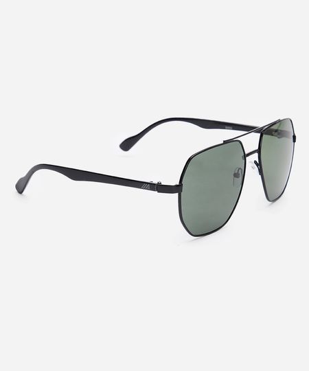 óculos de sol aviador ace preto UNICO