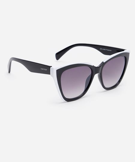 óculos de sol gatinho triton preto UNICO óculos de sol gatinho triton preto UNICO