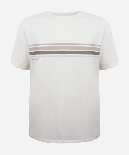 camiseta juvenil comfort listras off white 10 camiseta juvenil comfort listras off white 10