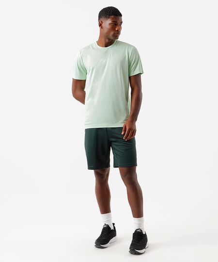 bermuda masculina esportiva ace texturizada  verde G bermuda masculina esportiva ace texturizada  verde G