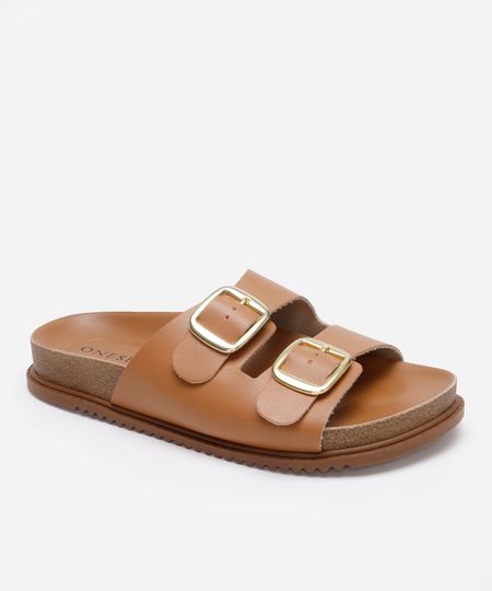 papete com fivelas oneself marrom 35