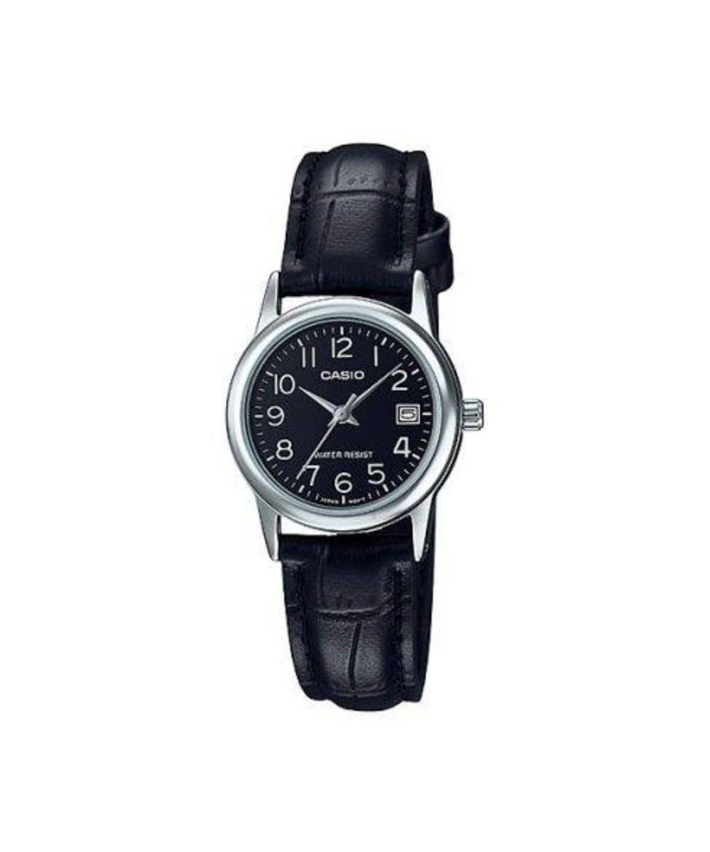 relógio feminino casio analógico ltp v002l 1budf prateado