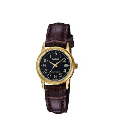 relógio feminino casio analógico ltp v002gl 1budf dourado UNICO