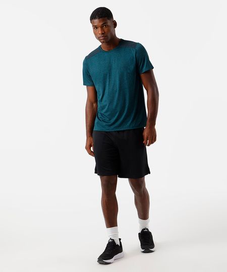 bermuda masculina esportiva ace texturizada preta G