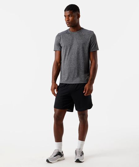 short masculino esportivo ace com recorte e nervura preto G short masculino esportivo ace com recorte e nervura preto G