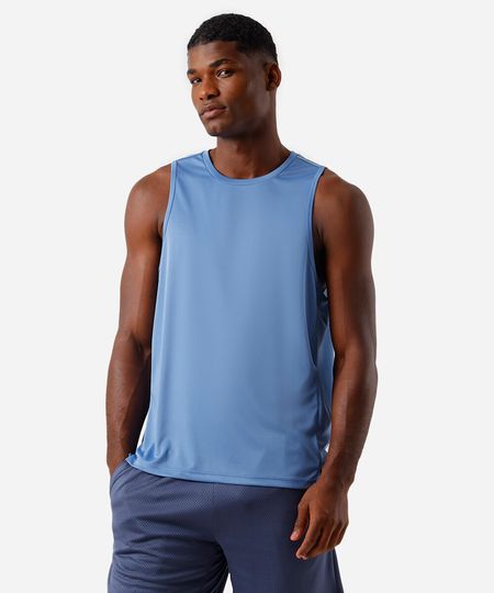 regata masculina esportiva ace com refletivos azul M