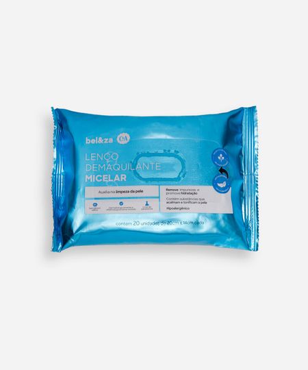 lenço de limpeza facial micelar beleza cea UNICO lenço de limpeza facial micelar beleza cea UNICO