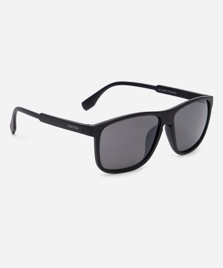 óculos de sol quadrado triton preto UNICO óculos de sol quadrado triton preto UNICO