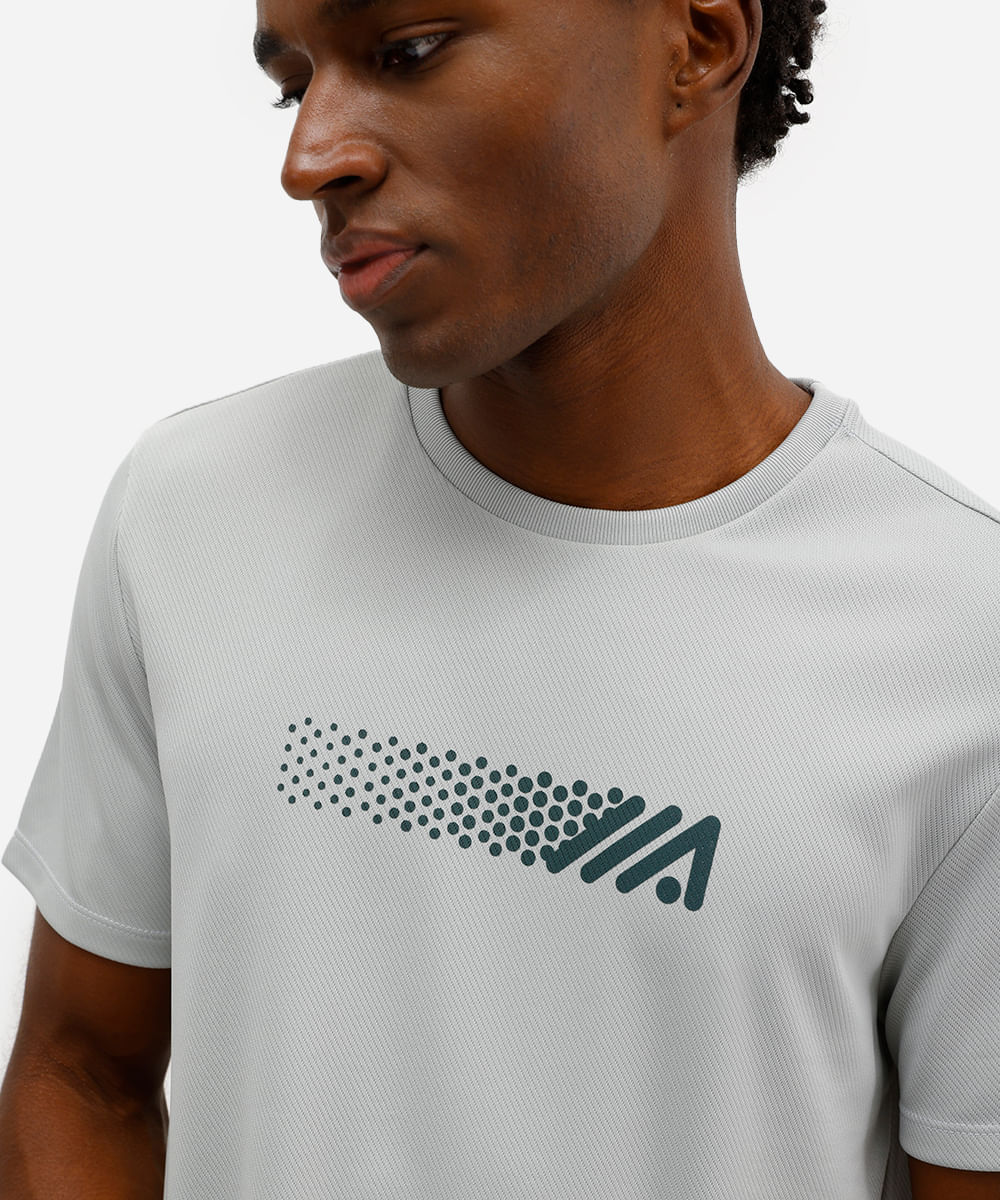 camiseta masculina esportiva ace manga curta verde