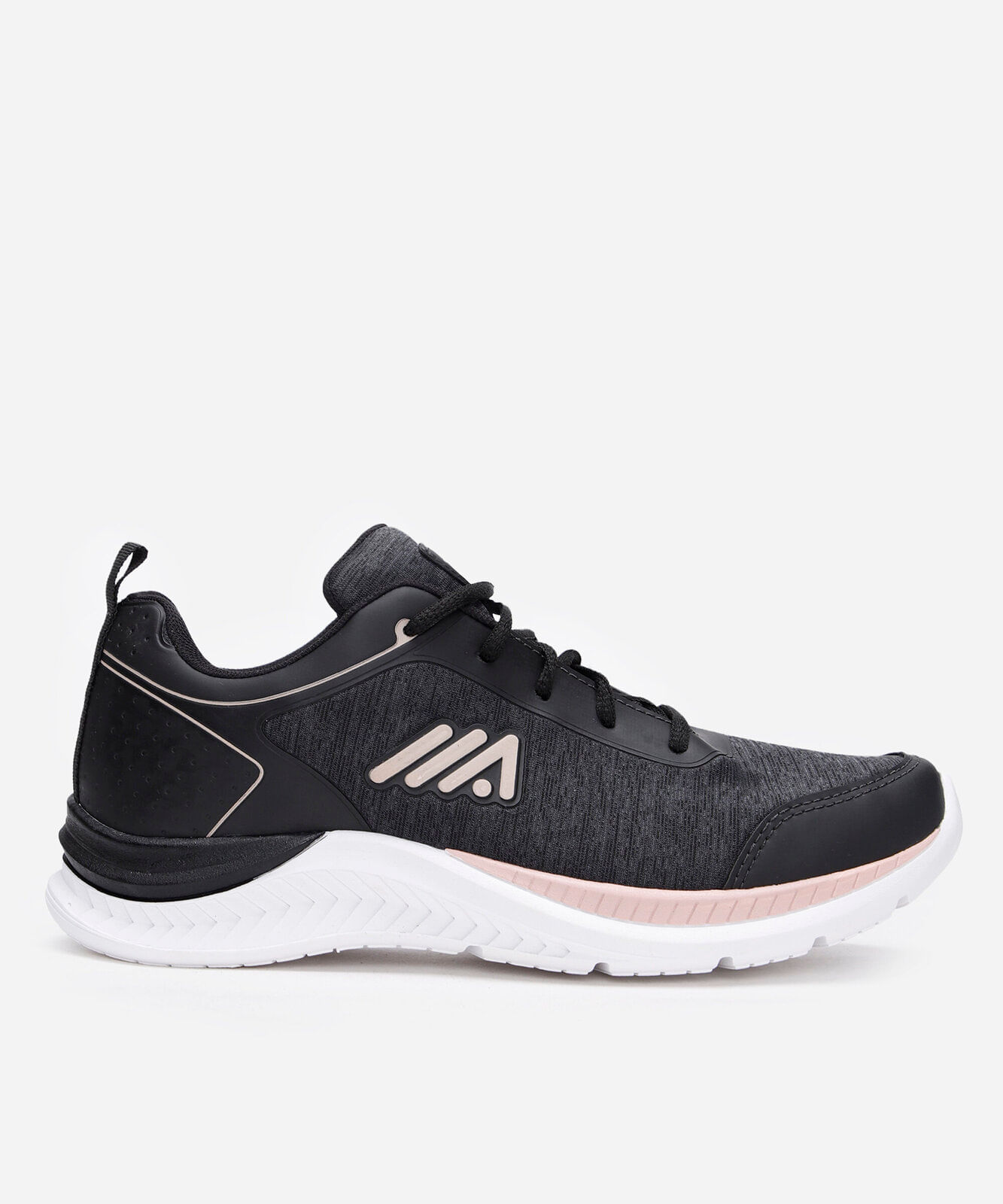 tênis cano baixo esportivo ace preto