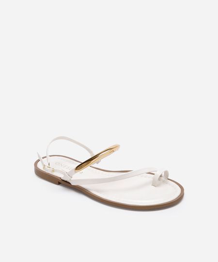 rasteirinha tiras finas oneself off white 34 rasteirinha tiras finas oneself off white 34