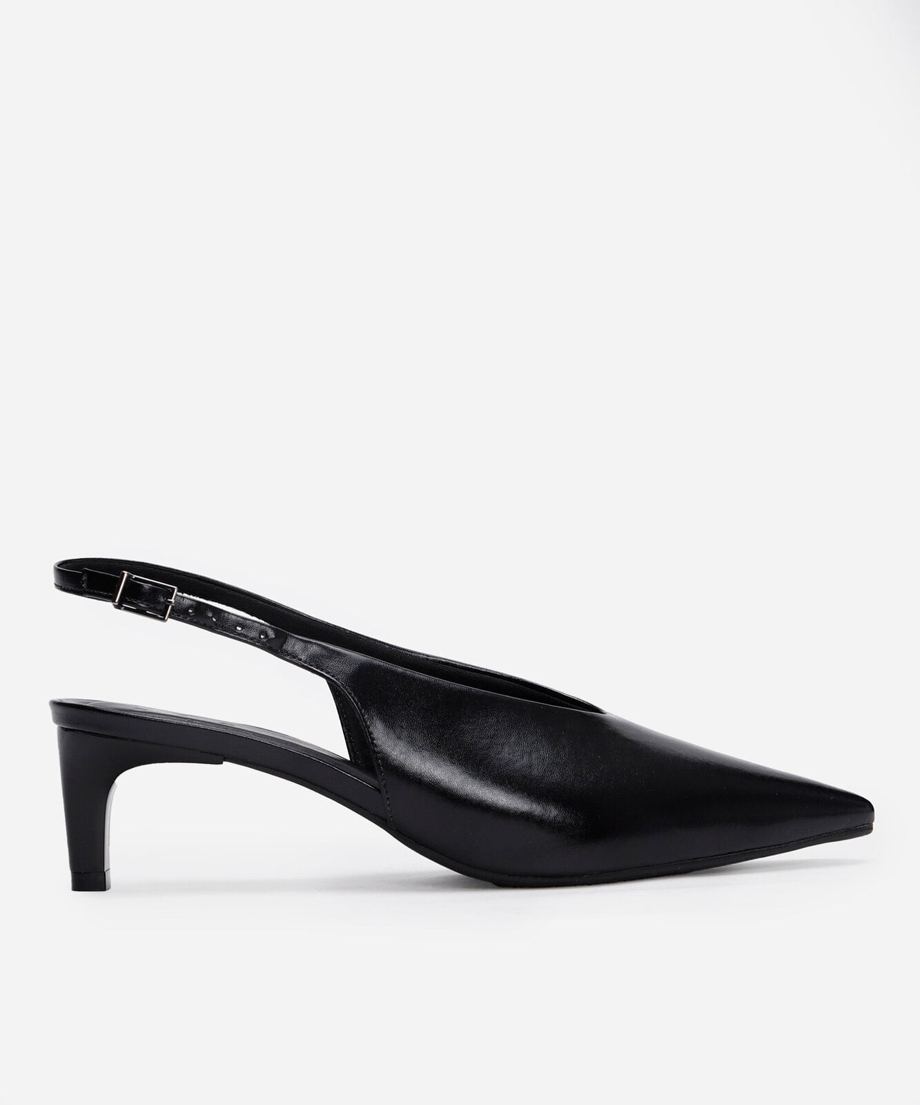scarpin bico fino mindset preto