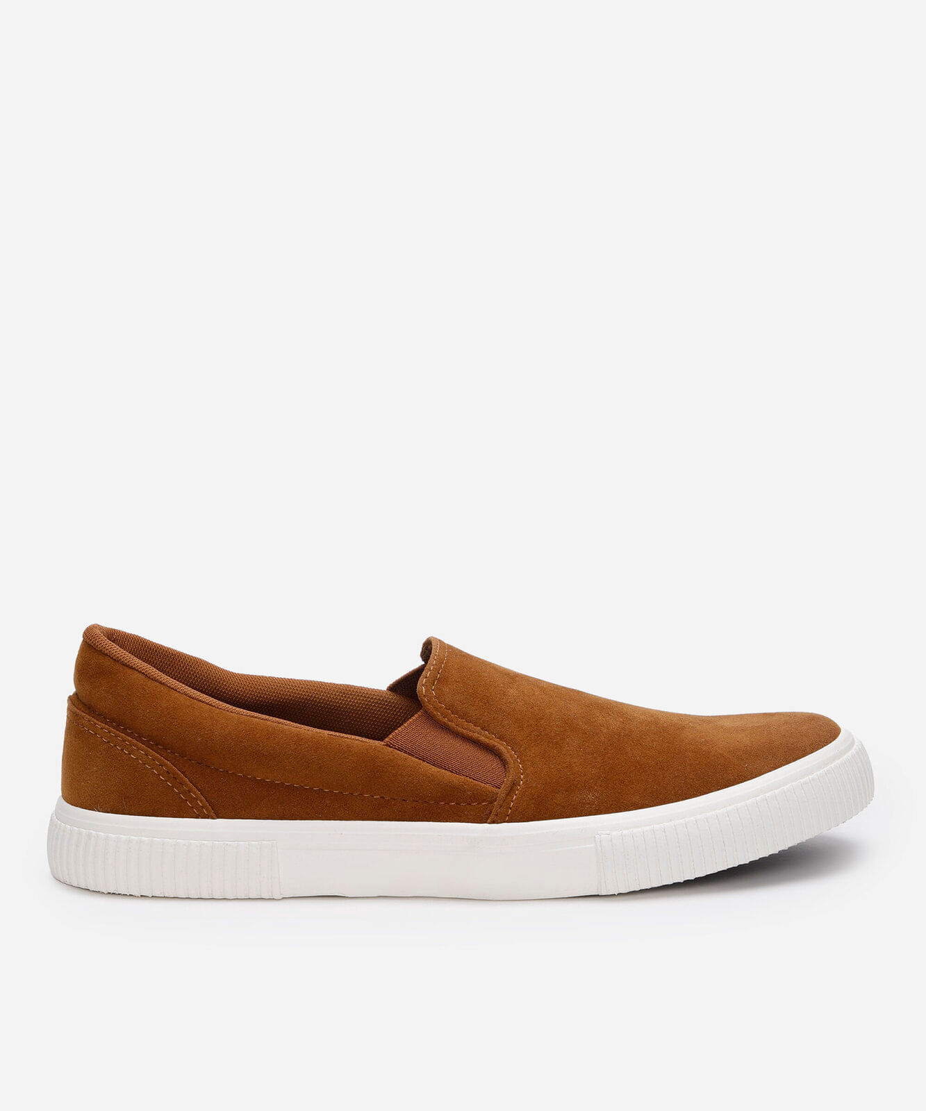 tênis slip on texturizado oneself marrom