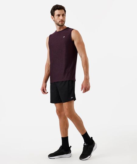 short masculino esportivo ace cós duplo preto M short masculino esportivo ace cós duplo preto M