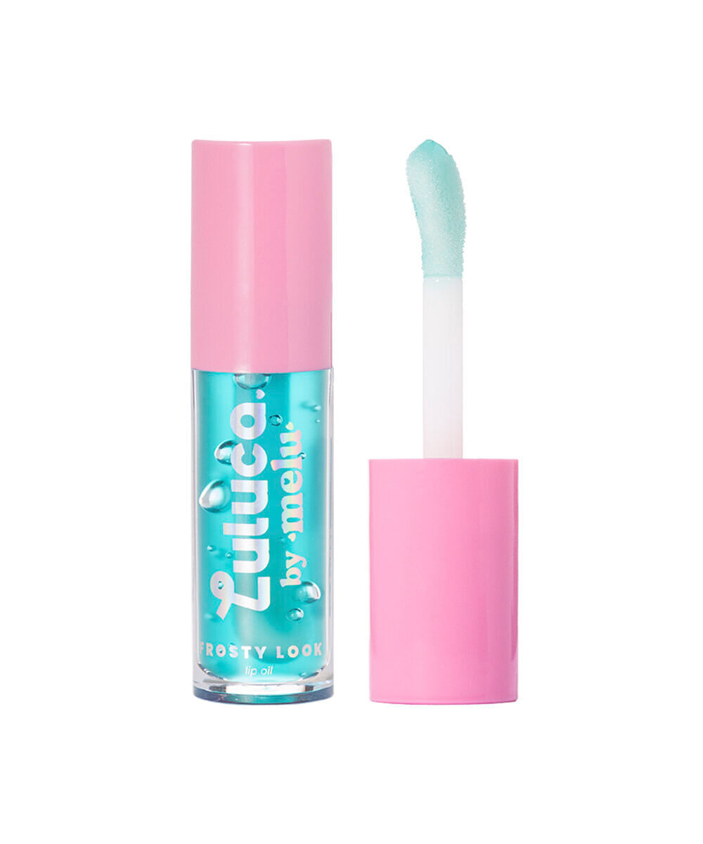 gloss labial luluca by melu lip oil frosty look