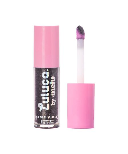 gloss labial luluca by melu mágico magic violet UNICO gloss labial luluca by melu mágico magic violet UNICO