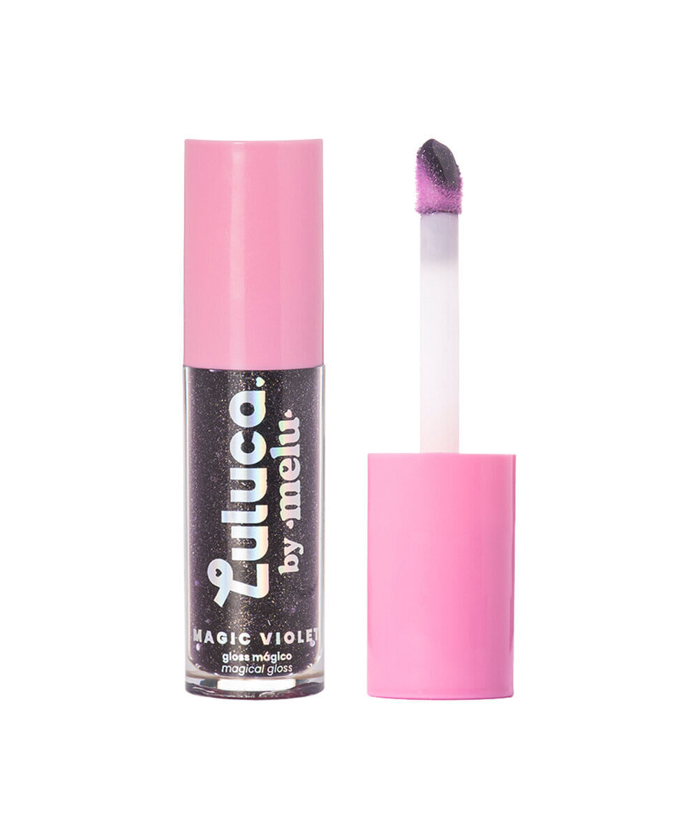 gloss labial luluca by melu mágico magic violet gloss labial luluca by melu mágico magic violet