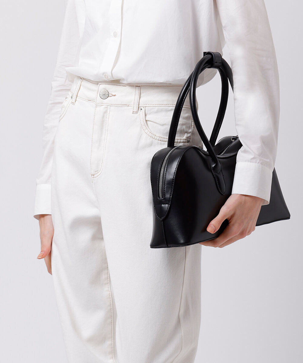 bolsa baguete estruturada mindset preta