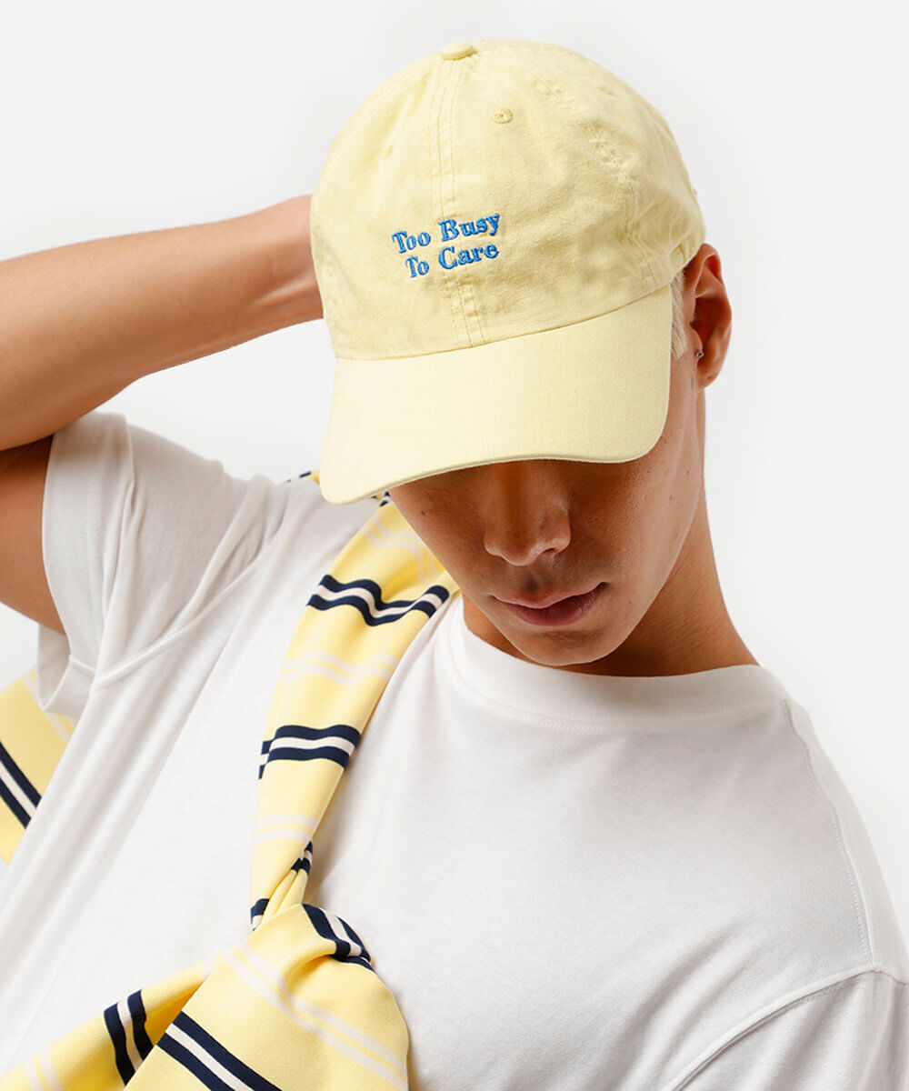 boné aba curva bordado estonado amarelo boné aba curva bordado estonado amarelo