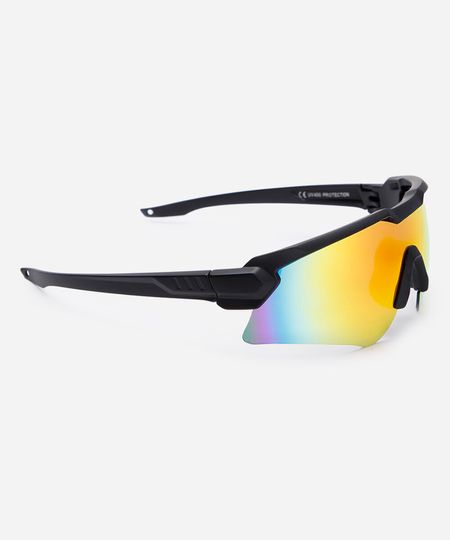 óculos de sol esportivo ace unissex preto UNICO óculos de sol esportivo ace unissex preto UNICO