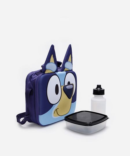 lancheira infantil bluey azul UNICO lancheira infantil bluey azul UNICO
