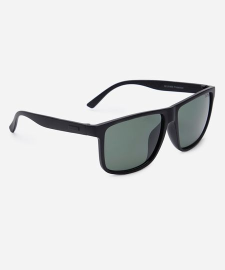 óculos de sol quadrado triton preto UNICO