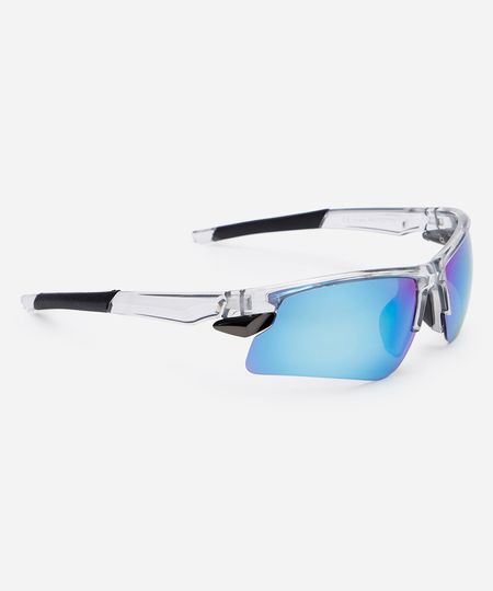 óculos de sol esportivo ace unissex cinza UNICO óculos de sol esportivo ace unissex cinza UNICO