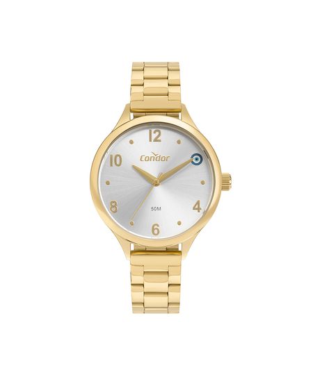 kit relógio feminino condor analógico co2035naak4k dourado Único kit relógio feminino condor analógico co2035naak4k dourado Único