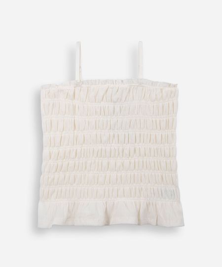 regata juvenil com alça removível lastex off white 16