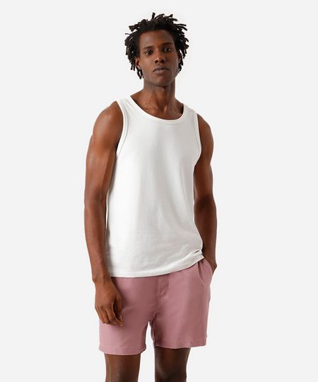 short jogger masculino estonado rosa P