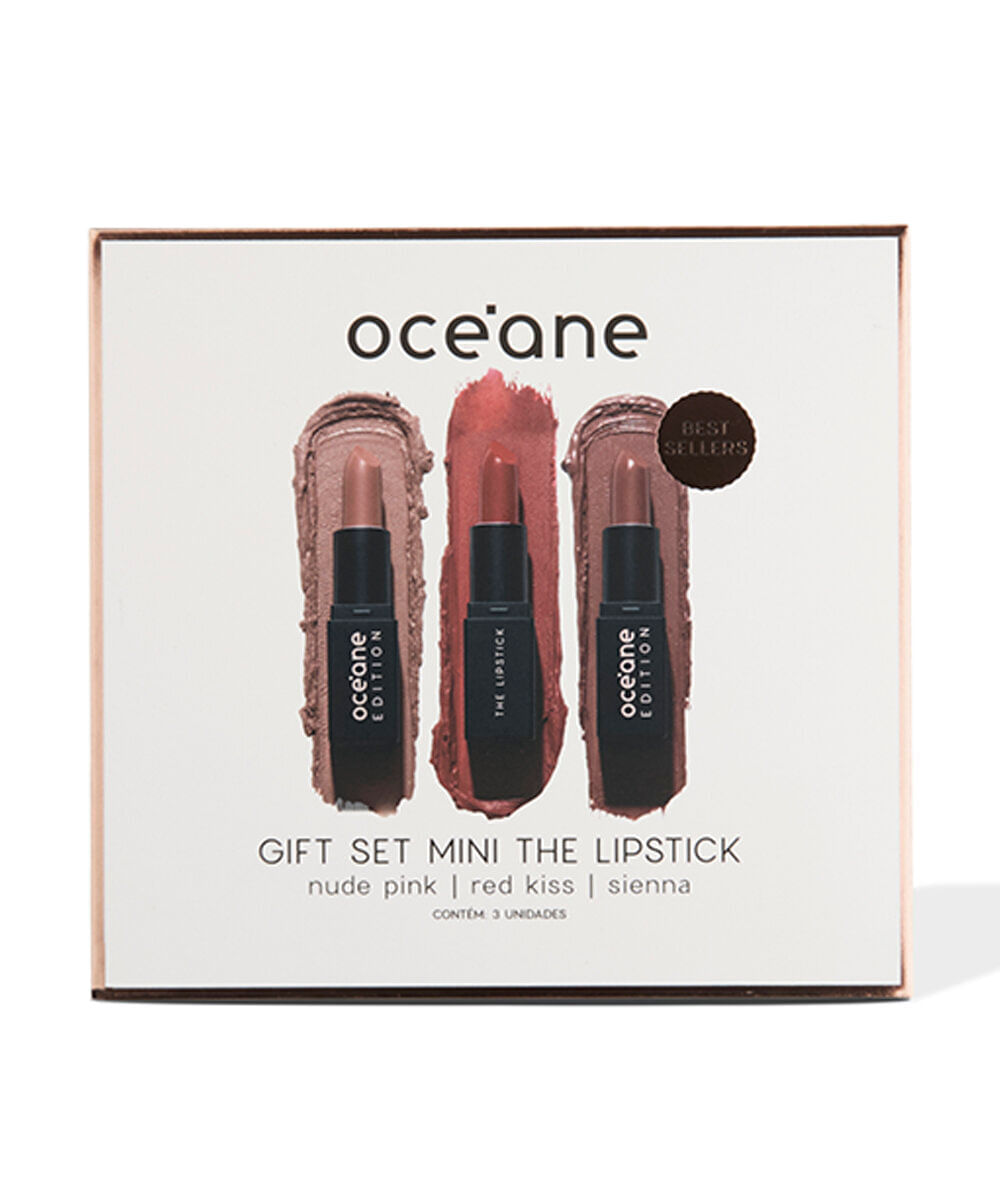 kit océane gift set mini batom the lipstick