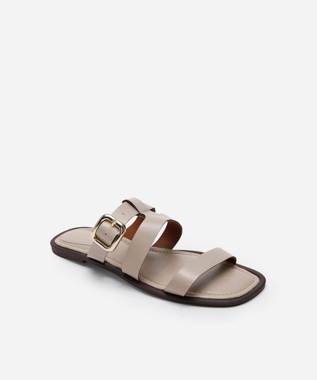 rasteirinha de tiras com fivela oneself off white 35