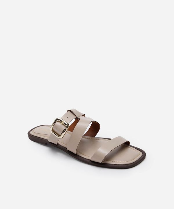 rasteirinha de tiras com fivela oneself off white 34