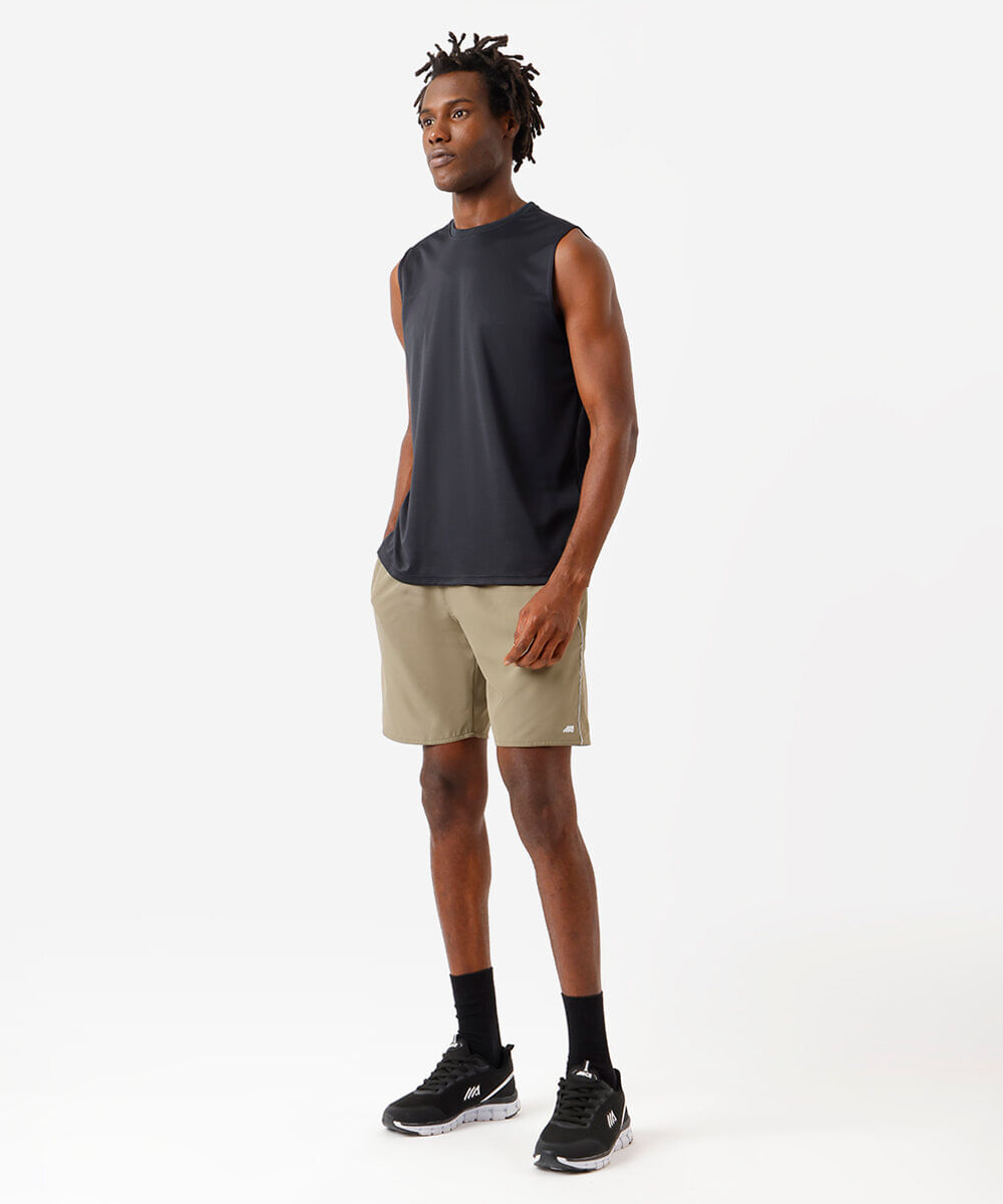 bermuda masculina com bolsos verde