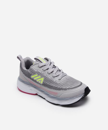 tênis esportivo feminino sola degradê ace cinza 36 tênis esportivo feminino sola degradê ace cinza 36