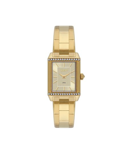 relógio feminino orient analógico lgss0064 c1kx dourado UNICO