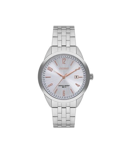 relógio feminino orient analógico calendário fbss1193 s2sx prateado UNICO relógio feminino orient analógico calendário fbss1193 s2sx prateado UNICO