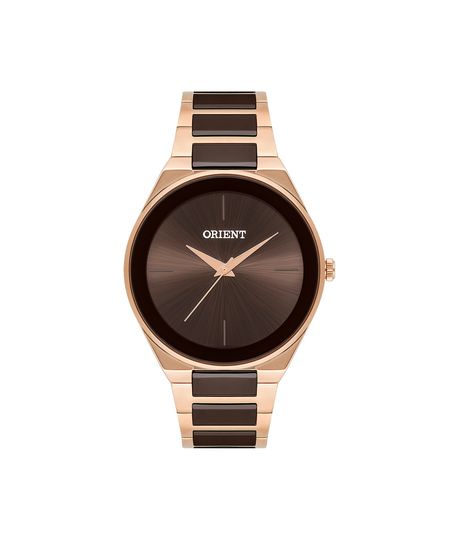 relógio feminino orient analógico ftsk0002 n1rn rosa UNICO