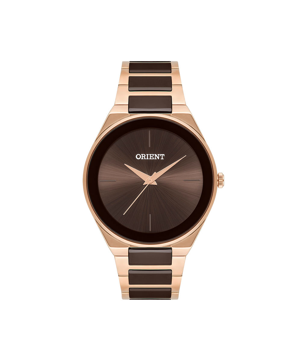 Vista 2 relógio feminino orient analógico ftsk0002 n1rn rosa C&A Rosê C&A Rosê