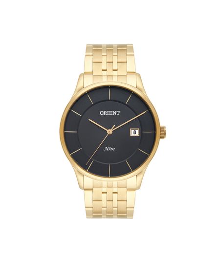 relógio masculino orient analógico calendário mgss1127 g1kx dourado UNICO relógio masculino orient analógico calendário mgss1127 g1kx dourado UNICO