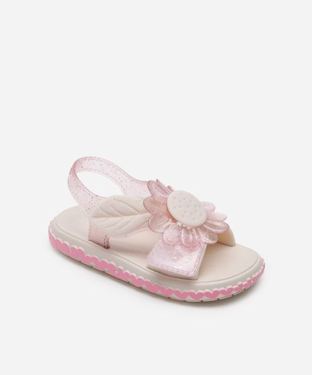 sandália infantil margarida zaxy rosa 17-18 sandália infantil margarida zaxy rosa 17-18
