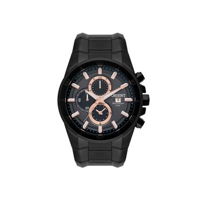 relógio masculino orient cronógrafo mpssc019 p1px preto